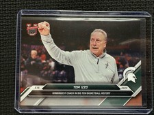 2024-25 Bowman U Topps Now Tom Izzo Winningest Coach in BIG TEN History #68