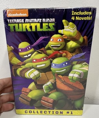 Random House Nickelodeon TMNT 4 Book Novel Set 2015 New Sealed. Collection #1