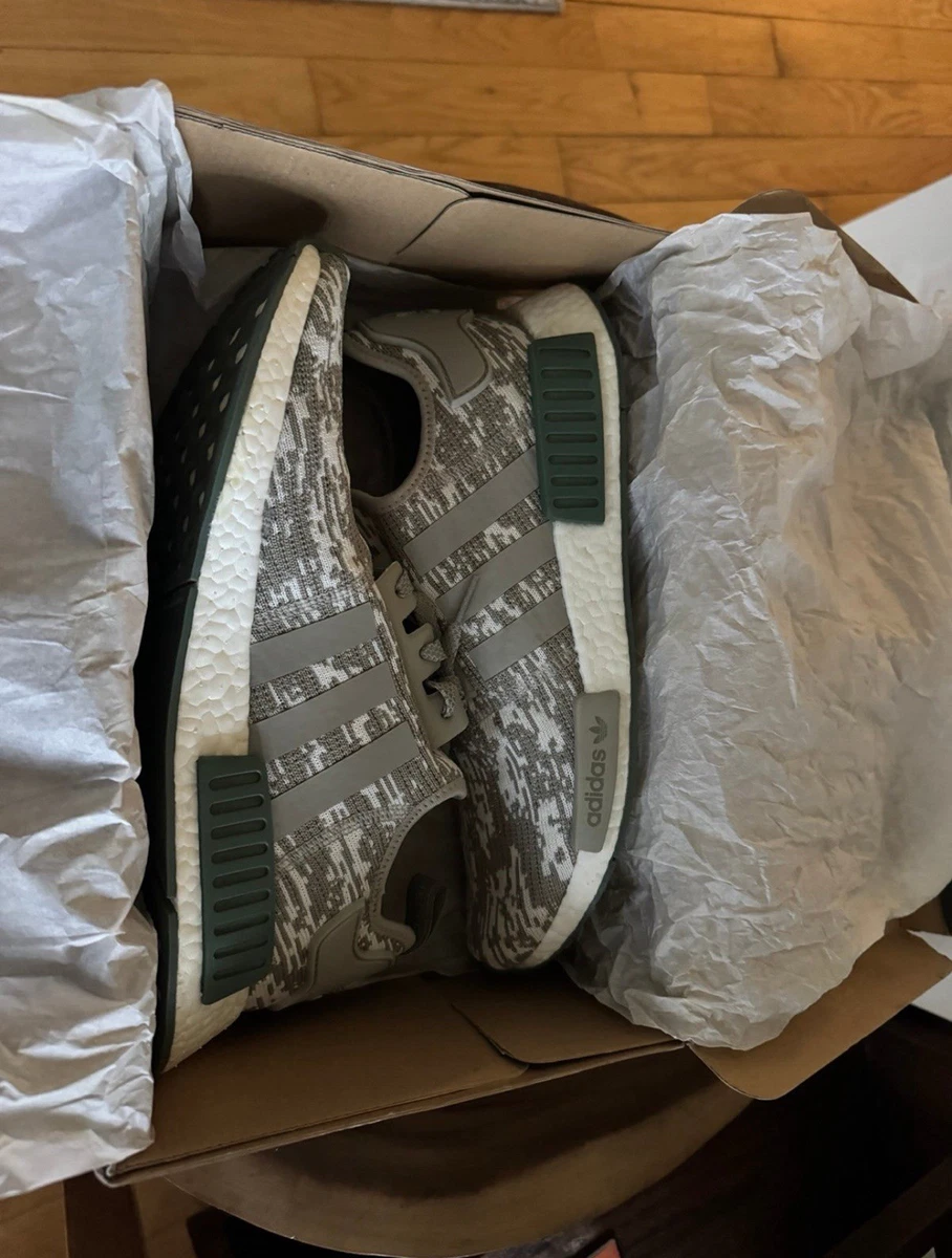 adidas gazelle silver green womens "USA Camo" Adidas NMD R1 Casual Shoes