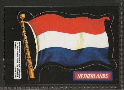 A&BC-FLAGS (CUT-OUTS) 1971-#45- NETHERLANDS 