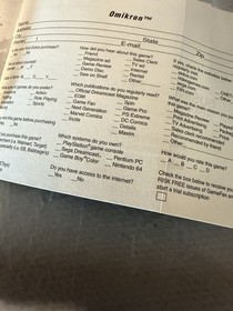 Omikron The Nomad Soul (Sega Dreamcast) - READ!