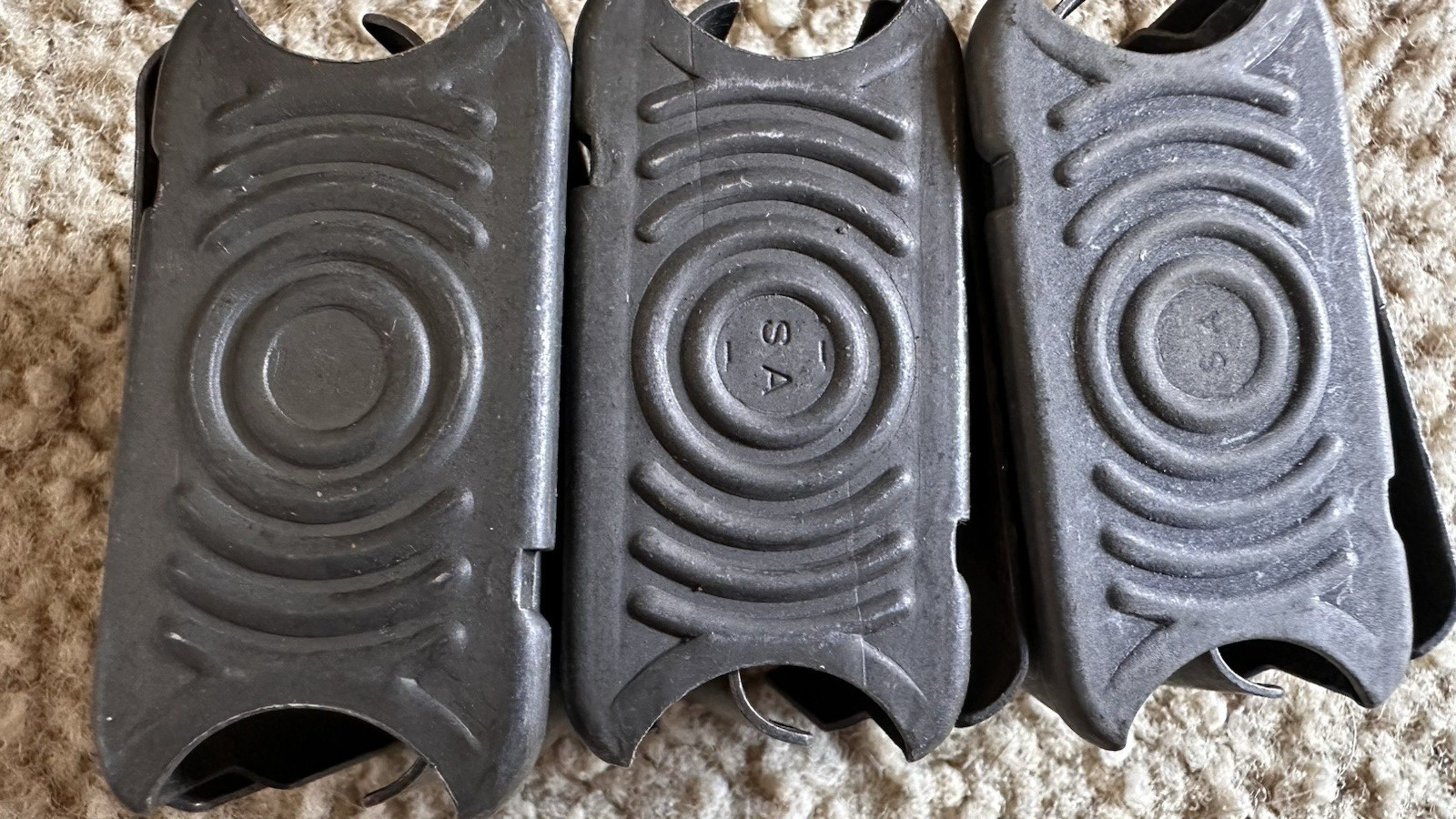 6 EACH NEW M1 Garand 8 round Clips USGI WWII SA Double Dash Springfield Armory