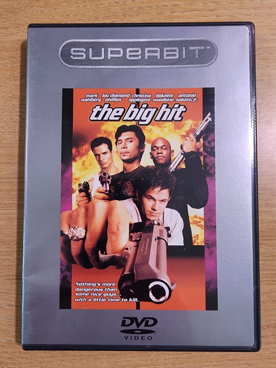 The Big Hit (DVD, 1998, Superbit Widescreen) Mark Wahlberg, Lou