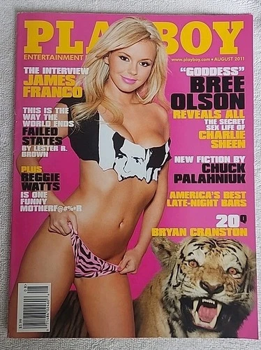 Playboy Magazine August 2011  Bree Olson  IRYNA IVANOVA 