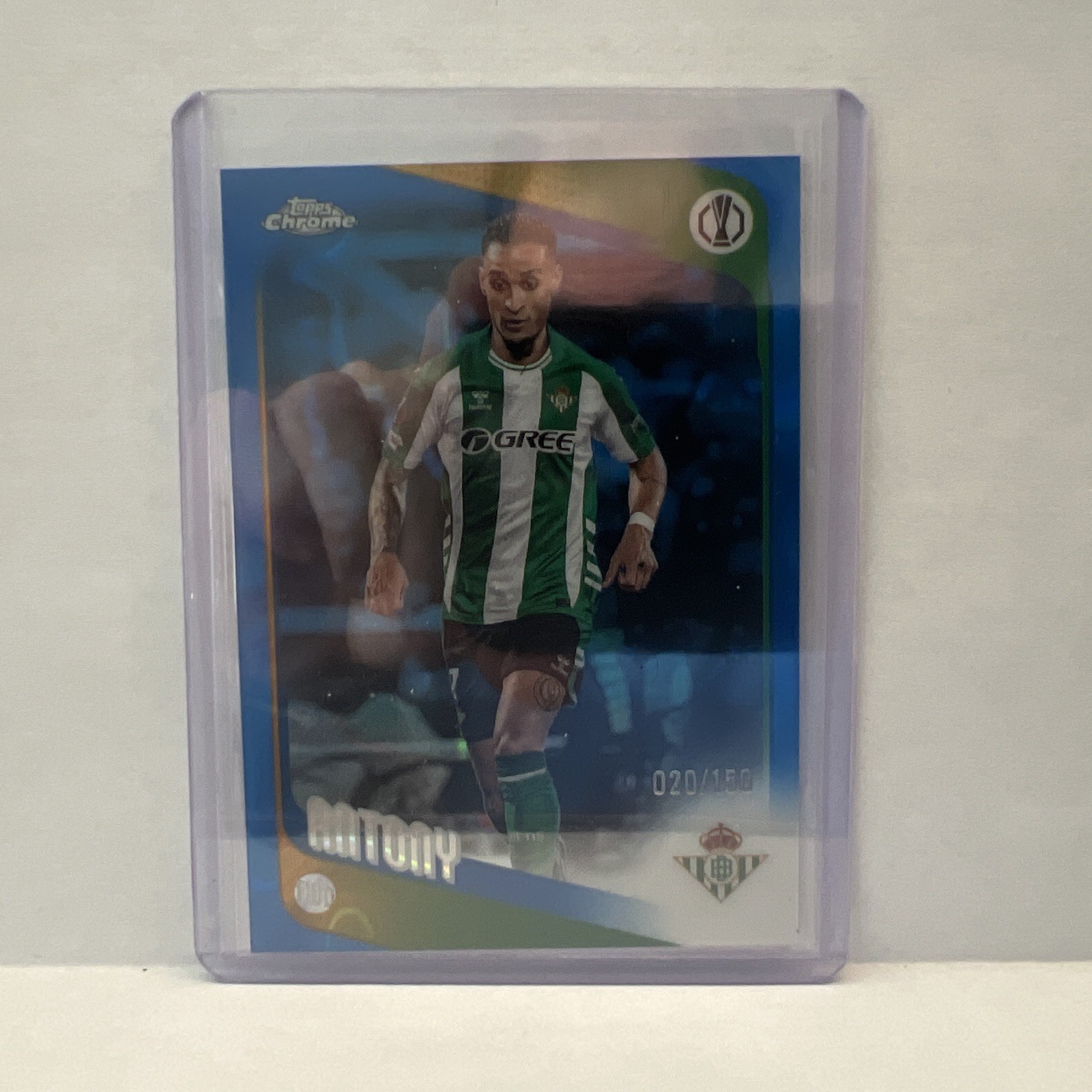 2025-26 Topps Chrome Uefa Club Competitions Sapphire Edition - Antony #13