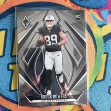 2024 Panini Phoenix #165 Rookie Brock Bowers (RC) Base Raiders MINT!!! INVEST!!!