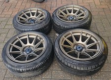 XXR527 ALLOY WHEELS - SET - 4 x 100 - 15 x 8.25 ET0 - MAZDA MX5 MK1 MK2 15inch