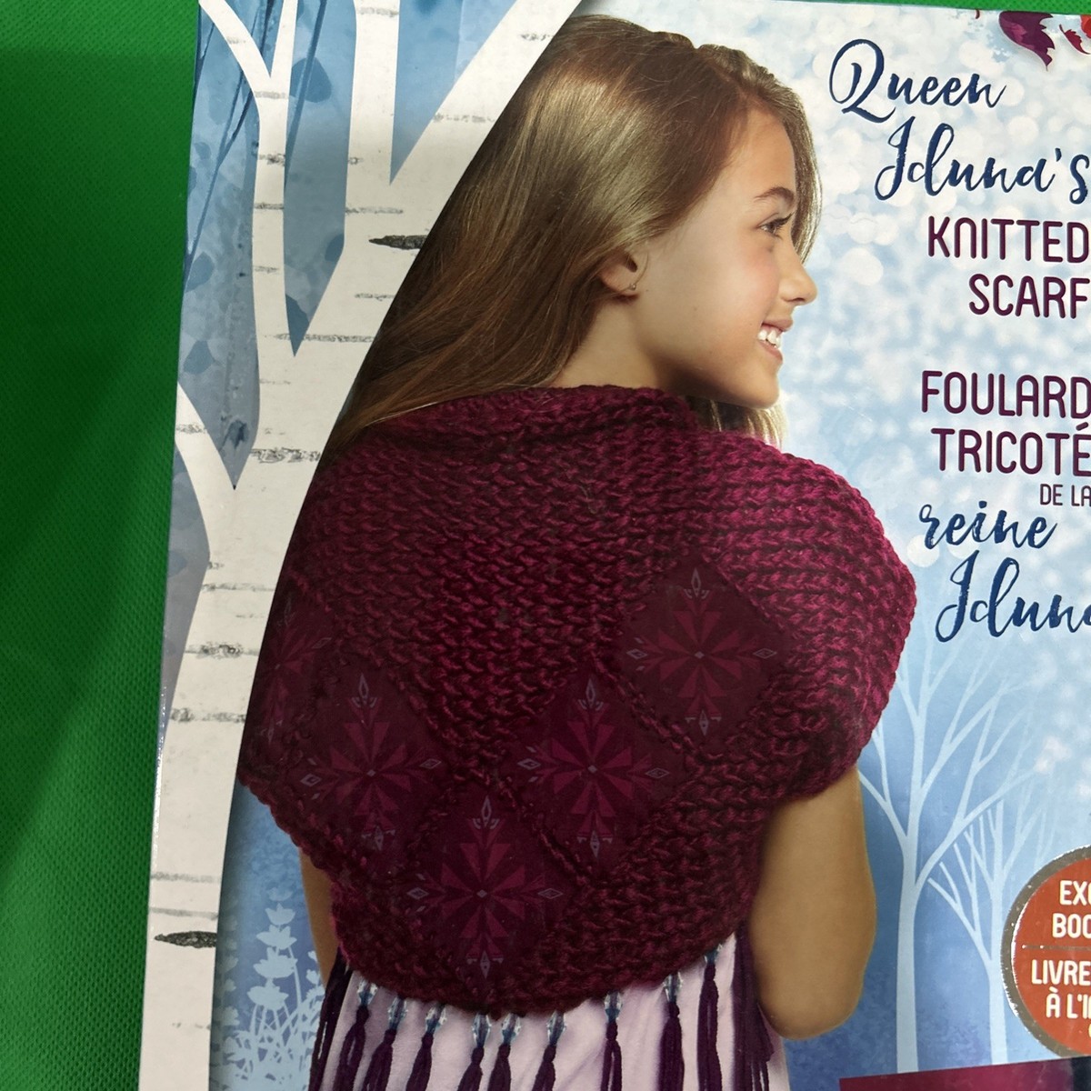 Disney Frozen Learn to Knit Queen Iduna's Scarf Kit 37 Pieces NEW Summer  Project