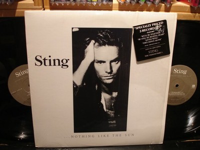 STING    ...Nothing Like The Sun ~ 1987 LP A&M Records   SP 6402