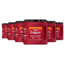 Folgers Classic Roast Ground Coffee, 25.9 Ounce (Pack of 6), Medium 11.57 per pound