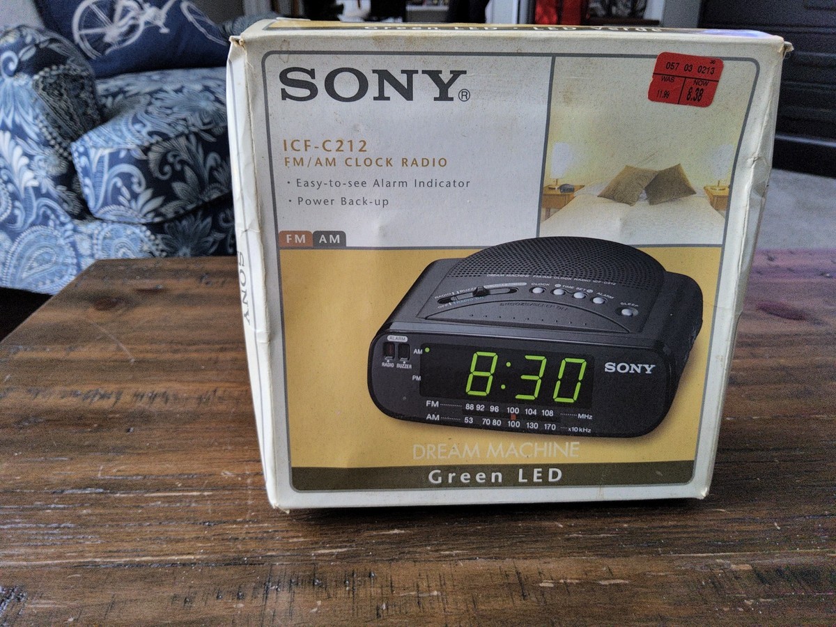 Sony ICF-C212 Clock Radio for sale online | eBay