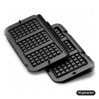 Tefal XA7348 Waffelplatten FüR Optigrill 4In1 XL & 2In1 Xl, FüR Belgische Waffel