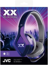 JVC Elation HA-SR100X Stereo Headphones Purple 
