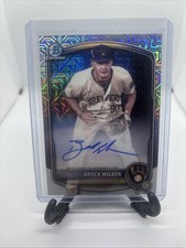 2025 Bowman - Chrome Prospect Mega Box Autographs Brock Wilken #BMA-BW (AU, RC)