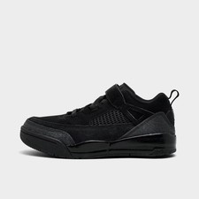 Little Kids' Jordan Spizike Low Casual Shoes Black/Black/Anthracite FQ3951 001