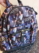 ELVIS PRESLEY CRINKLE NYLON BACKPACK BAG - ELVIS ON TOUR BRAND NEW IN PACKET