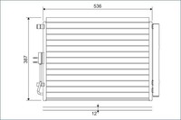 Kondensator Klimaanlage Valeo 822598 Aluminium FüR Hyundai I30 Gd Elantra 5 Md 3
