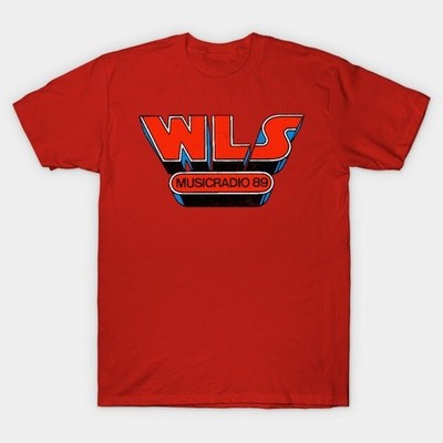 Rare Vintage WLS Chicago  80s Rock Radio Station TShirt Unisex All Size S to 4XL
