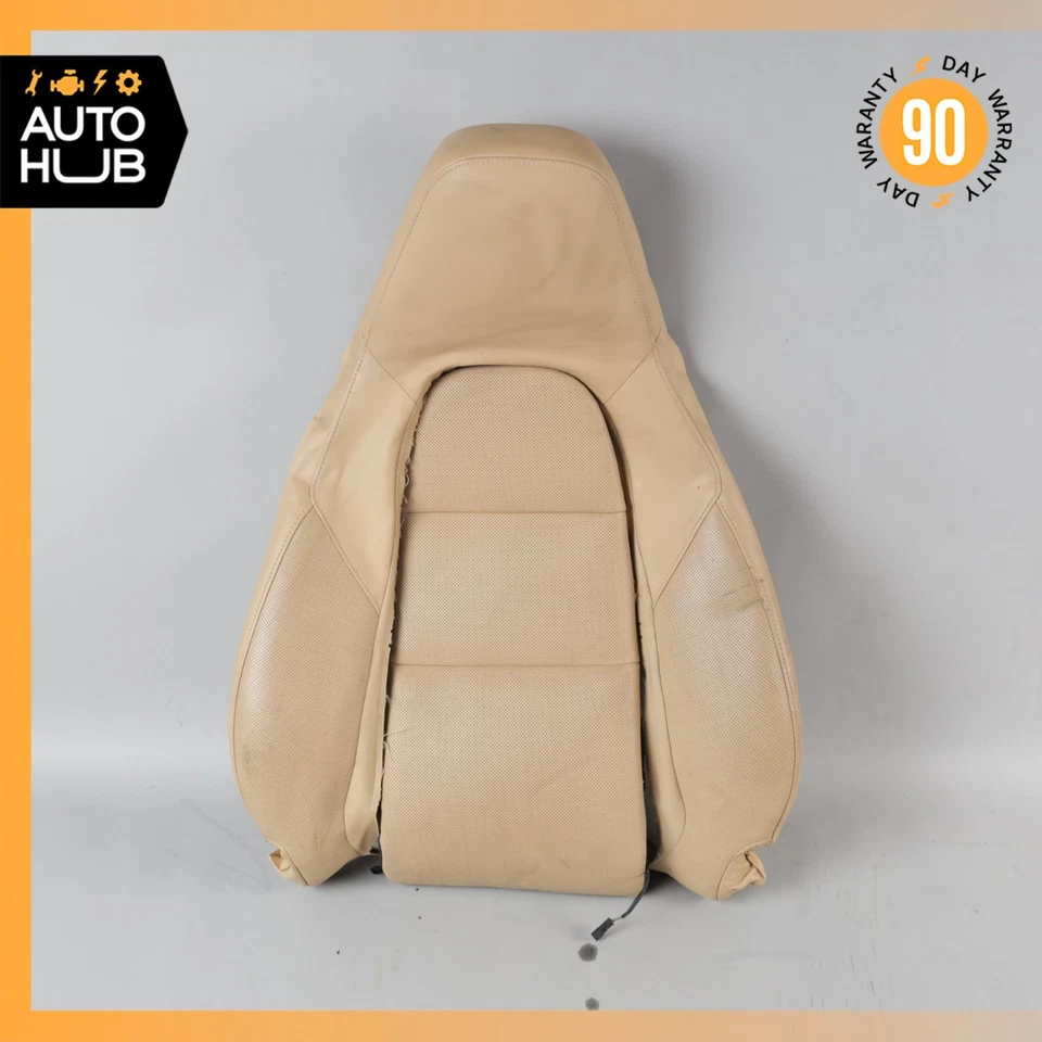 Cojín superior del asiento delantero derecho deportivo OEM 24k Porsche 991 911 Carrera 4S Foto 2 de 4