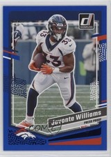2023 Panini Donruss Press Proof Blue Javonte Williams #86 14dq