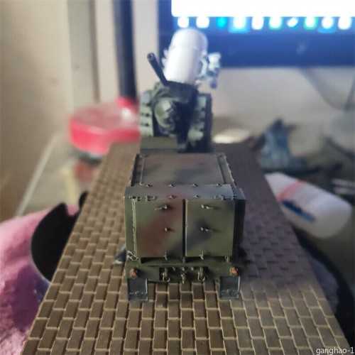 1/72 American Mobile Falange veicolo di difesa aerea HEMTT A3 modello finito verniciato - Foto 4 di 4