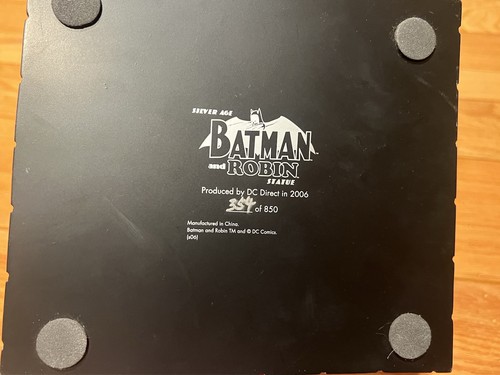 DC DIRECT BATMAN ROBIN SET STATUE 2006 SILVER AGE EDIZIONE LIMITATA ANNI 60 354/850 - Foto 11 di 15