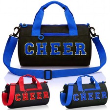 Sunnymove Black Blue Cheer Bag for Girls Gym Gift Duffle Travel Dance Sport G...