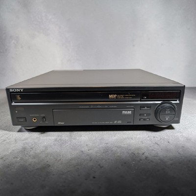 READ PARTS Sony MDP-455 Multi Disc Player CD CDV LD LaserDisc NTSC Made in Japan