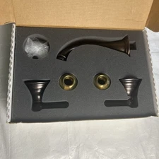Moen Kingsley T6107ORB Low Arc Wall Mount Faucet Oil Rubbed Bronze New Open Box