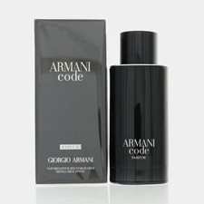 Armani Code by Giorgio Armani Box for Men 4.2 Oz Eau De Parfum Refillable Spray