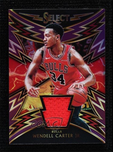 Wendell Carter Jr. [Purple Prizm] #SP-WCT 2018 Panini Select Sparks card