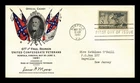 US COVER UCV CIVIL WAR VETERANS FDC SCOTT 998 FINAL REUNION NORFOLK VIRGINIA