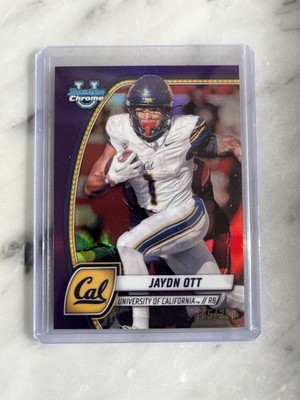 2024 Bowman University Chrome - Jaydn Ott #95 Purple Refractor /399 (RC)