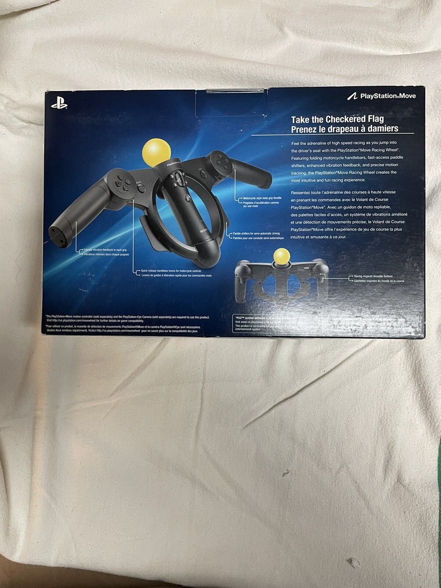 Sony Playstation Move Racing Wheel for PS3 Sealed Box