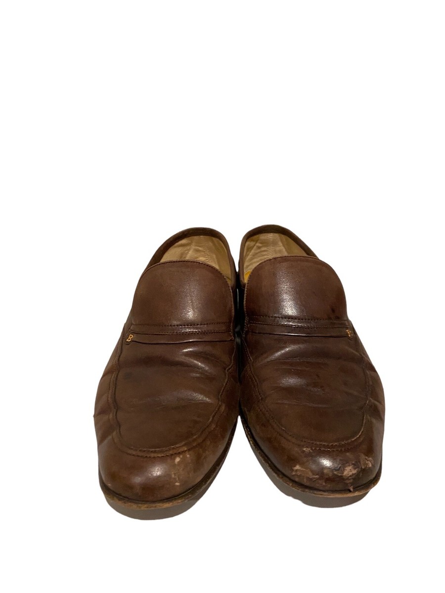 Bally Leather Dress Shoes Brown Made In Switzerland Mens Bally Leather Dress Shoes Brown Made In Switzerland Mens