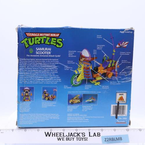 Samurai Scooter TMNT Teenage Mutant Ninja Turtles 1992 Playmates NIB NEW Vehicle - Picture 3 of 7