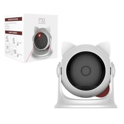 Juguetes láser automáticos para gatos, juguetes láser interactivos para gatos/gatitos/perros de interior, - Imagen 7 de 7