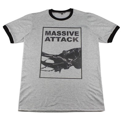 T Shirt Massive Attack Blue Lines Trip Hip Hop House Electronic Music Band T Shirt Ma01 gan