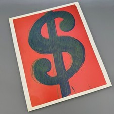 Andy Warhol $ Dollar Signs 1997 Gagosian Gallery Exhibition Catalogue 1st Ed