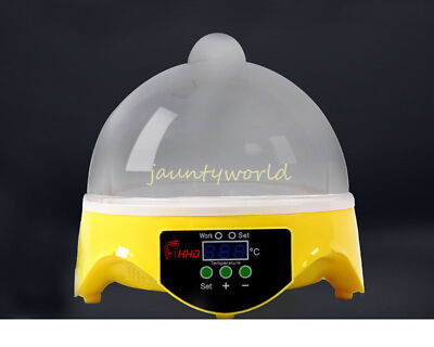 New 7 Egg Mini Automatic Digital  Micro Incubator Home Chicken     Hatch #A6-31