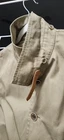 Journal Standard Japan Mens Leather Strap Jacket Coat Large Beige Khaki
