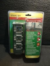 New STANLEY PlugBank Mini Outdoor 6ft Cord 3 ...