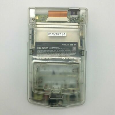 Soft TPU Clear Back Case Shell Cover Protector For GBC Gameboy Console