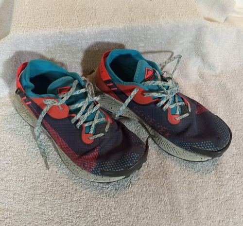 Nike Pegasus Trail 2 GTX Dark Smoke Gray Bright Crimson Running, Size: 9 #US30-8 - Picture 1 of 10