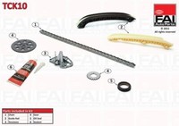 FüR Seat Skoda VW 1.2L Benzin 2001-2011 Steuerkettensatz Bmd Chfb Chfa Awy