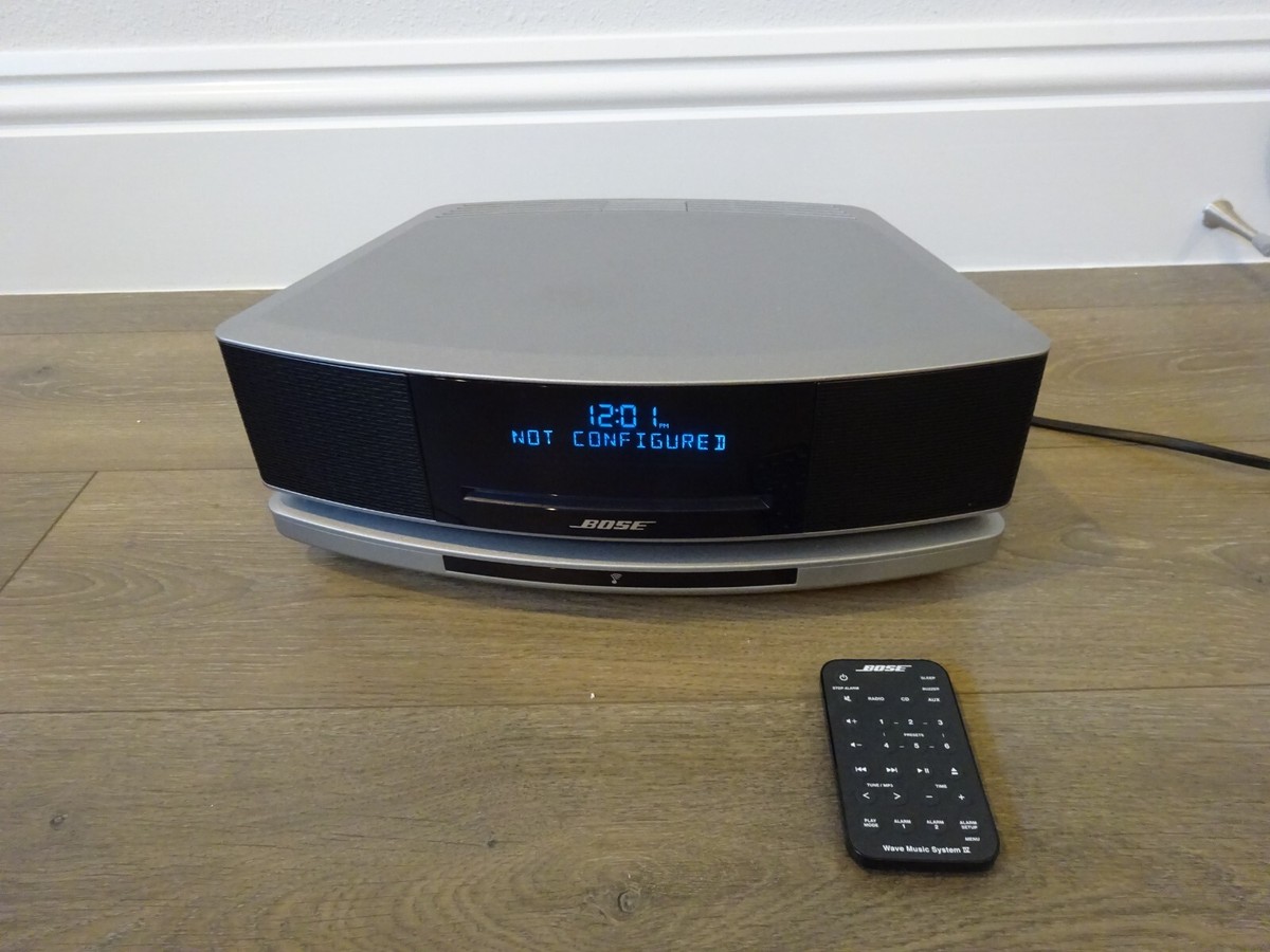 Bose Wave IV Sound Touch Music System CD/AM/FM Wi-Fi BLT Bose Wave IV Sound Touch Music System CD/AM/FM Wi-Fi BLT
