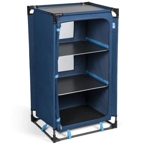 KAMPA ROSIE CAMPING CUPBOARD 3 SHELF FOLDING TENT TRAVEL STORAGE ORGANISER UNIT