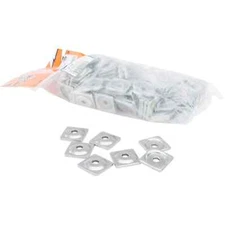 Woodys 5/16" Digger Support Plates Square Aluminum - 144 PACK - ASW2-3775-C