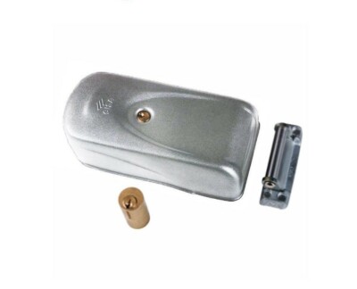 Electric Cisa Electric Lock for Gates and Doors 1A721 Finish 79 Zinc