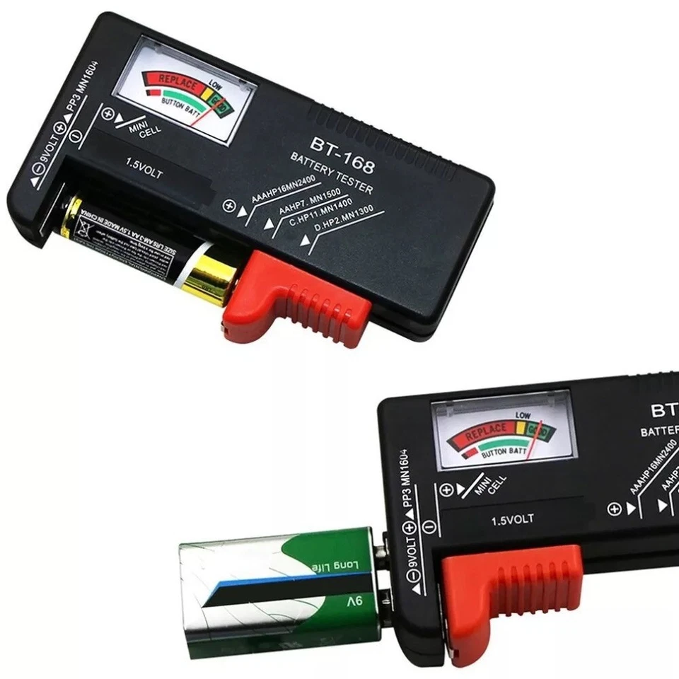 Portable Universal Battery Tester For AA AAA 9V Checker - Image 3 of 4